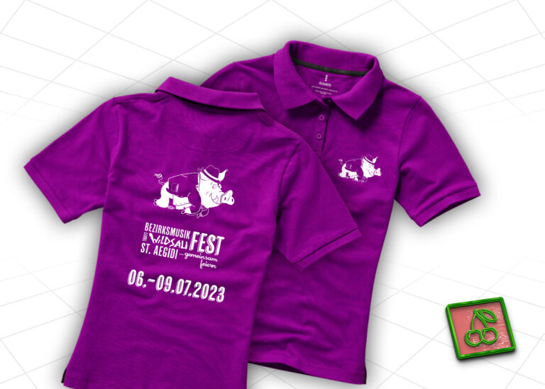 Poloshirt – Bedruckung